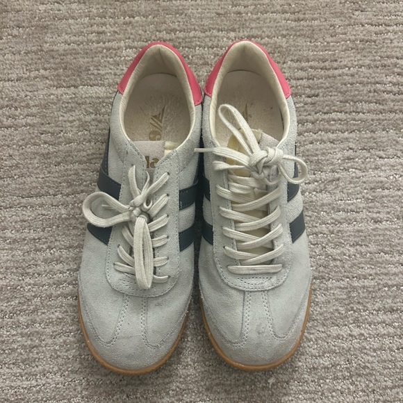 Gola Gray and Pink Sneakers - Picture 1 of 5